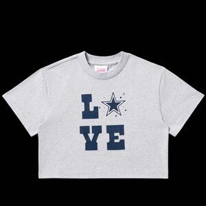 New Billionaire Boys Club Dallas Cowboys Cropped Tee